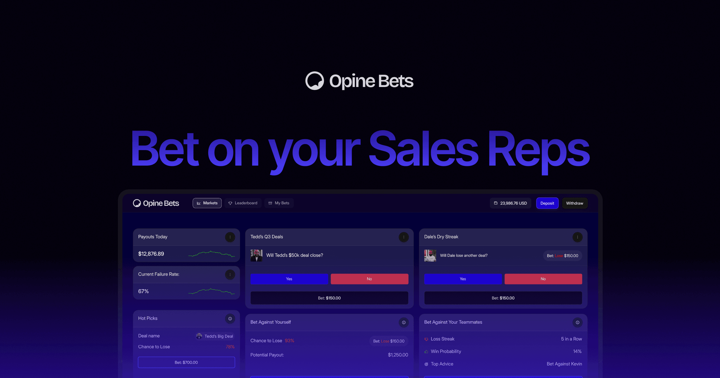 Opine Introduces Opine Bets™